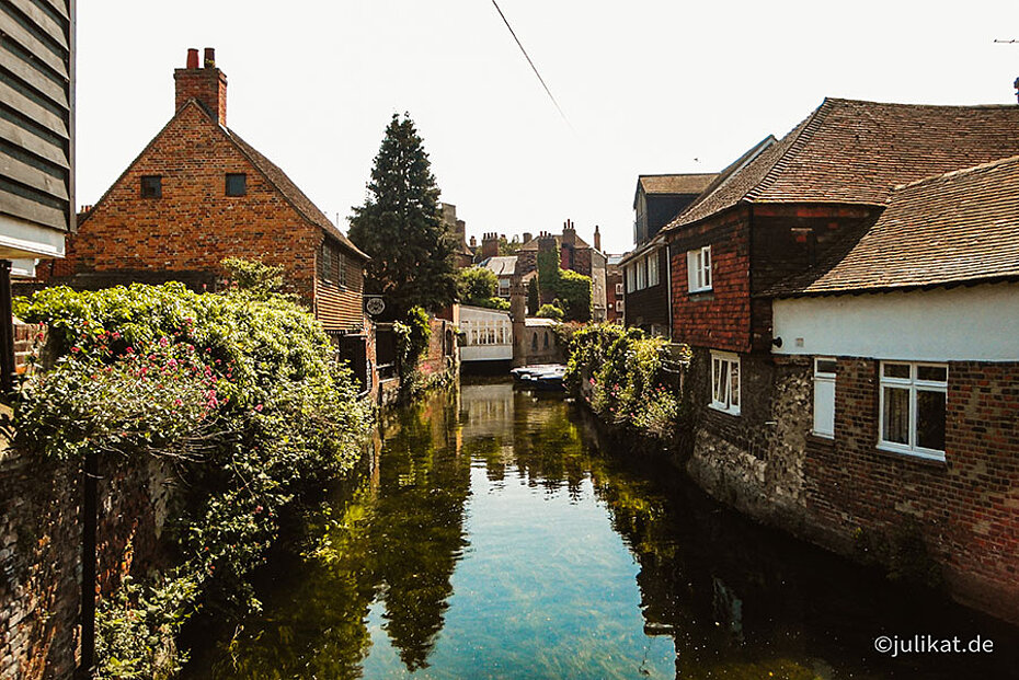 Blick auf den Kanal 