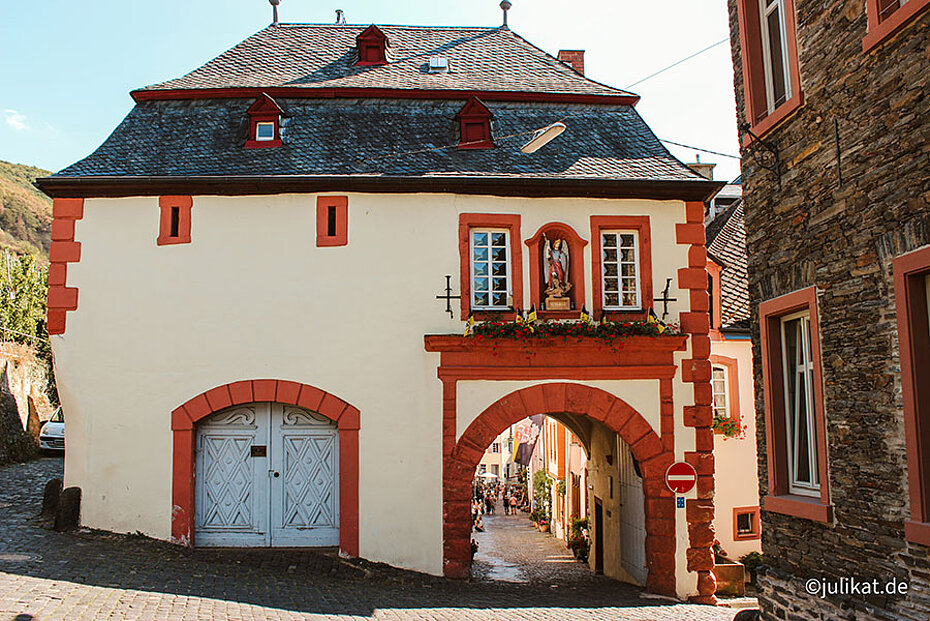 Anblick des Graacher Tor