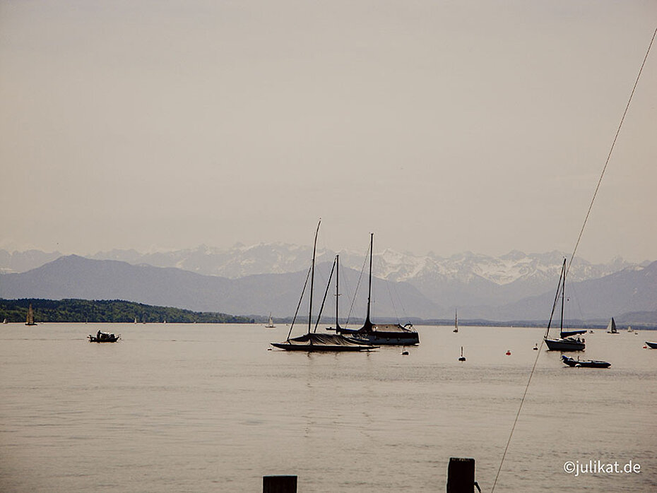 Segelboote auf dem Starnberger See