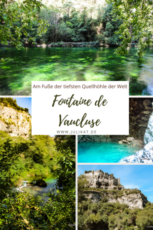 Fontaine de Vaucluse Pinterest Collage