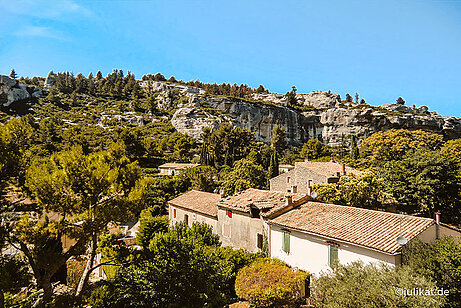 Ausblick über das Bergdorf