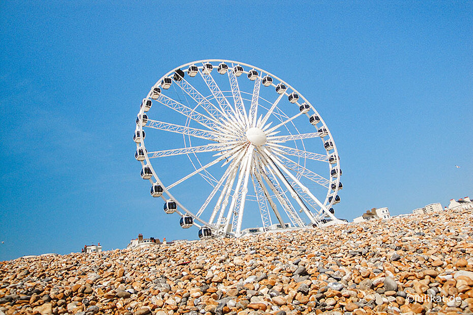 Weißes Riesenrad