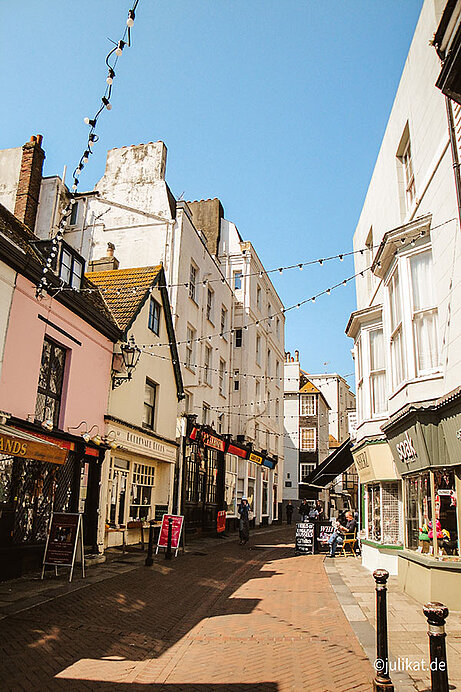 Altstadtgasse von Hastings